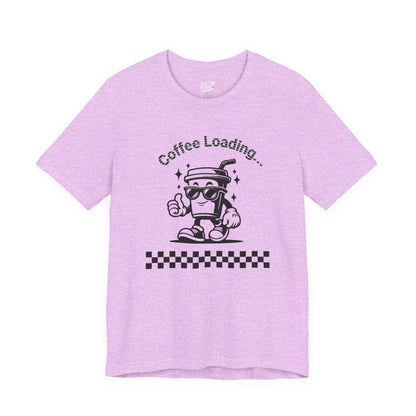 Coffee Loading Retro Tee