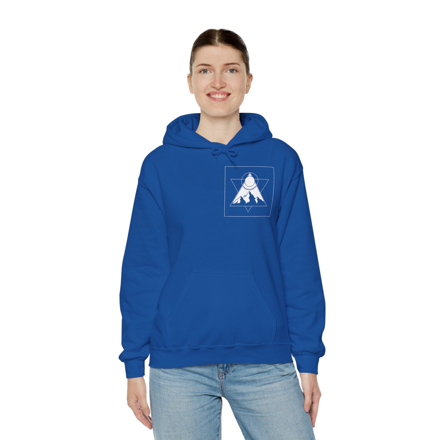 Mountain Adventure Hooded Sweatshirt Printify