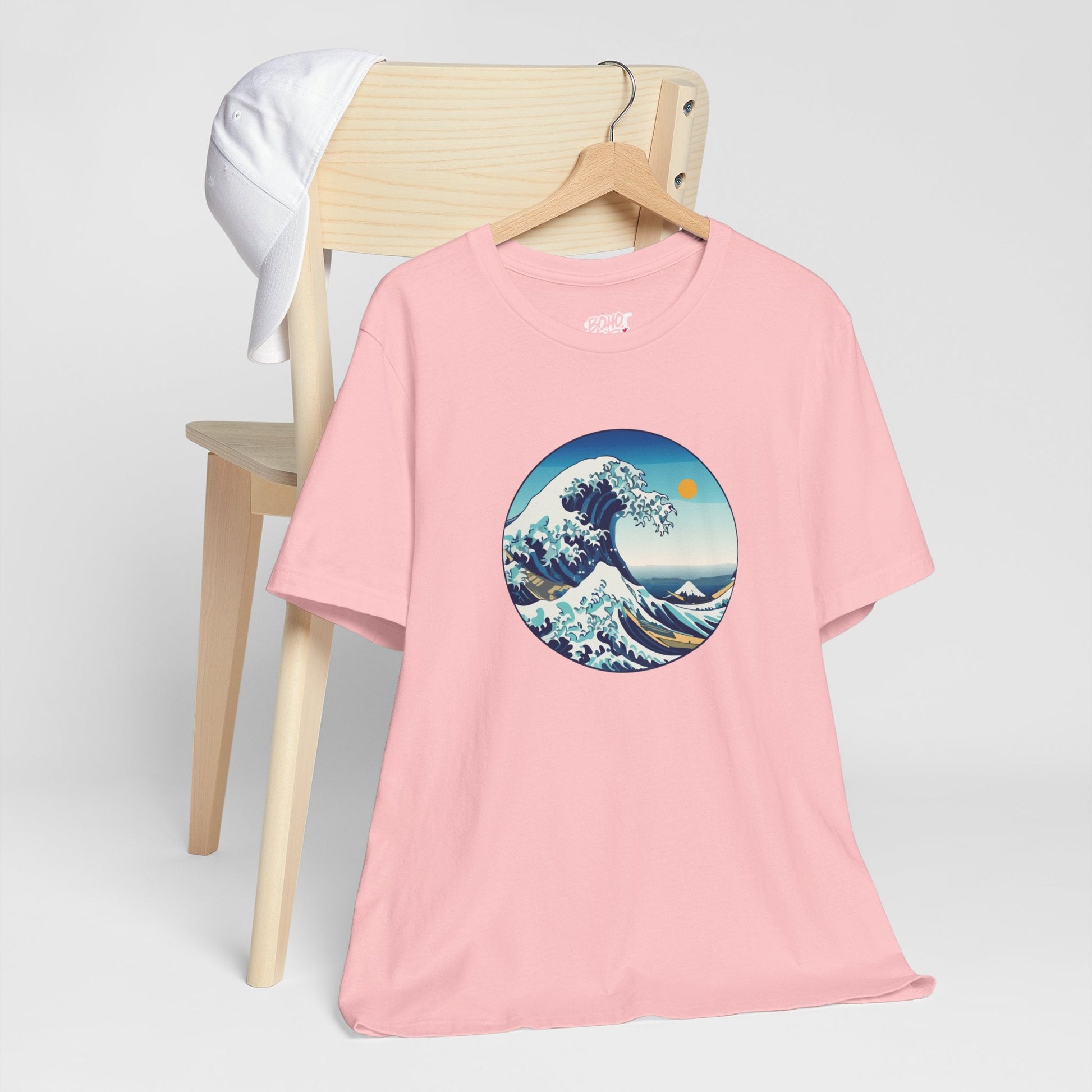 Ocean Wave Graphic Tee - Perfect for Beach Lovers, Summer Vibes, Casual Outfits, Gift for Surfers, Eco-Friendly Fashion Boho Wear