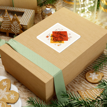 Sticker Set - Spice Up Your Style - Trendy Kiss-Cut Stickers Printify