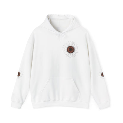 Funny Boho Sunflower Hoodie Printify