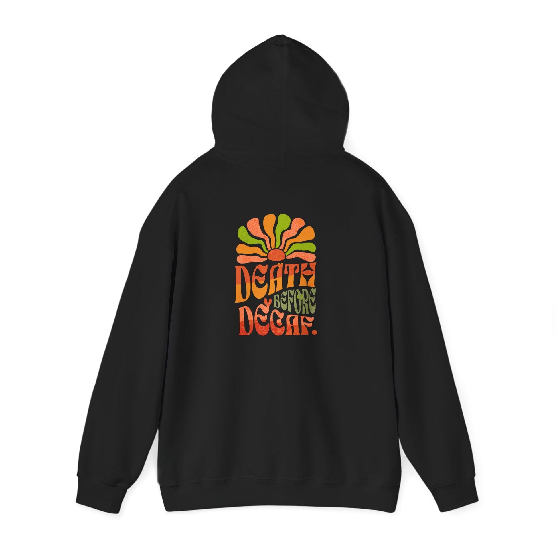 Colorful Retro Hoodie - Perfect for Cozy Days and Celebrations Printify
