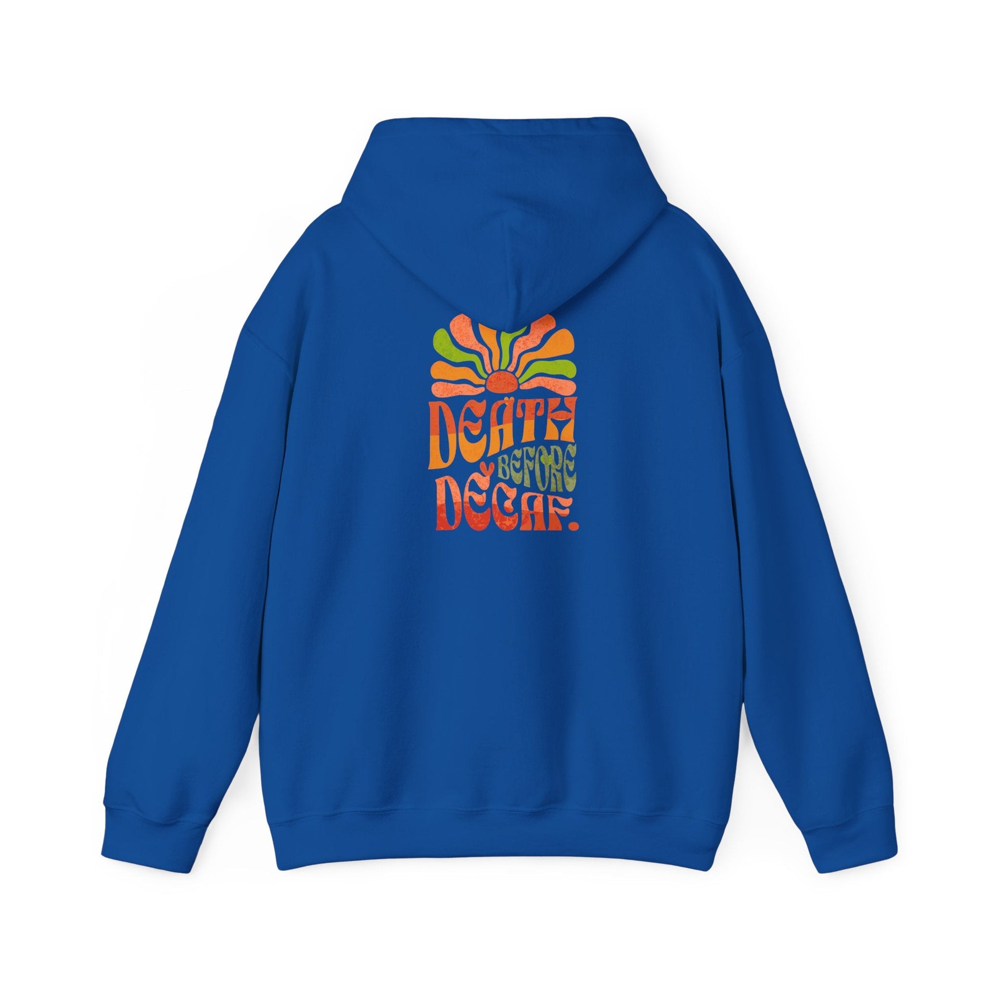 Colorful Retro Hoodie - Perfect for Cozy Days and Celebrations Printify