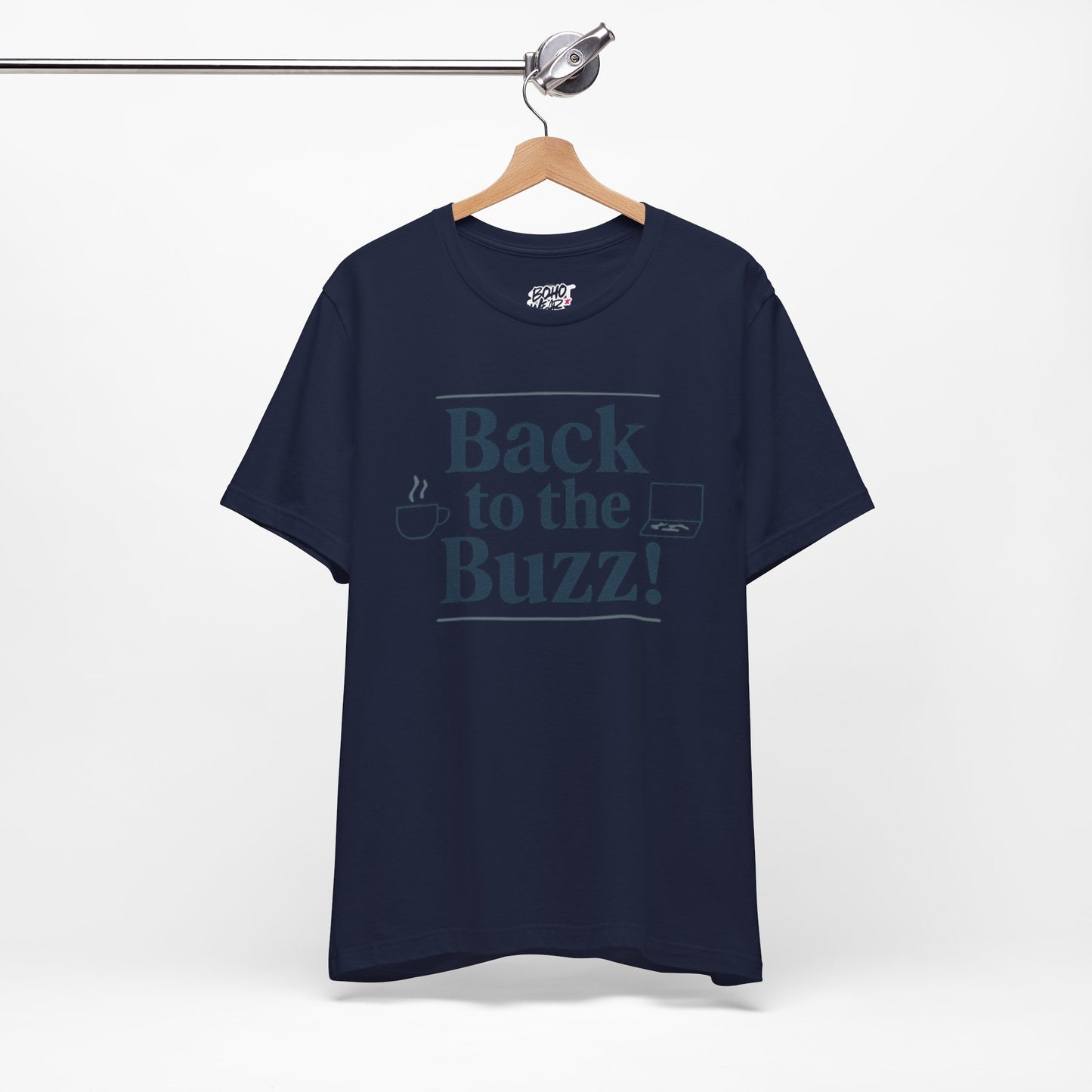 T-Shirt - 'Back to the Buzz' Unisex Jersey Short Sleeve Tee