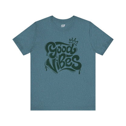 Good Vibes Unisex Jersey Tee Printify