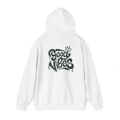 Good Vibes Unisex Heavy Blend Hoodie Printify