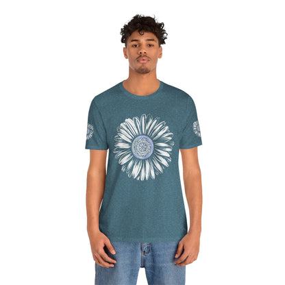 Boho Blue Mandala Tee Boho Wear