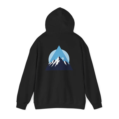 Mountain Adventure Unisex Hooded Sweatshirt - Cozy Gift for Nature Lovers, Casual Wear, Outdoor Fun, Hiking, Travel Printify