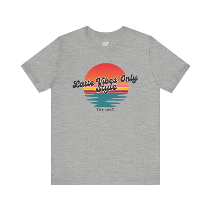 Latte Vibes Only T-Shirt Printify