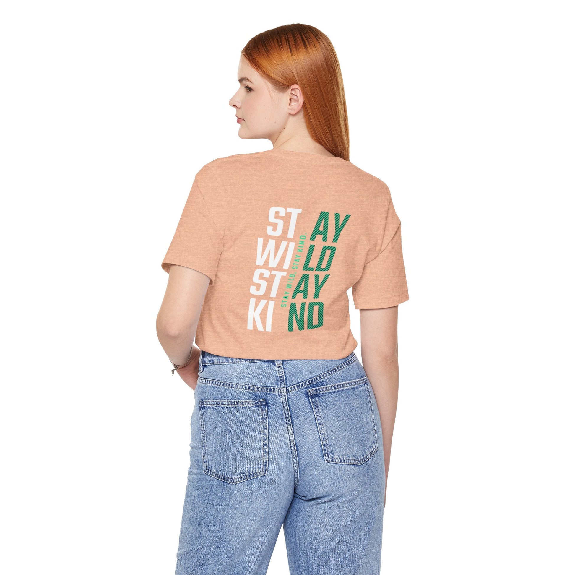 Short Sleeve Tee Stay Wild, Stay Kind Printify