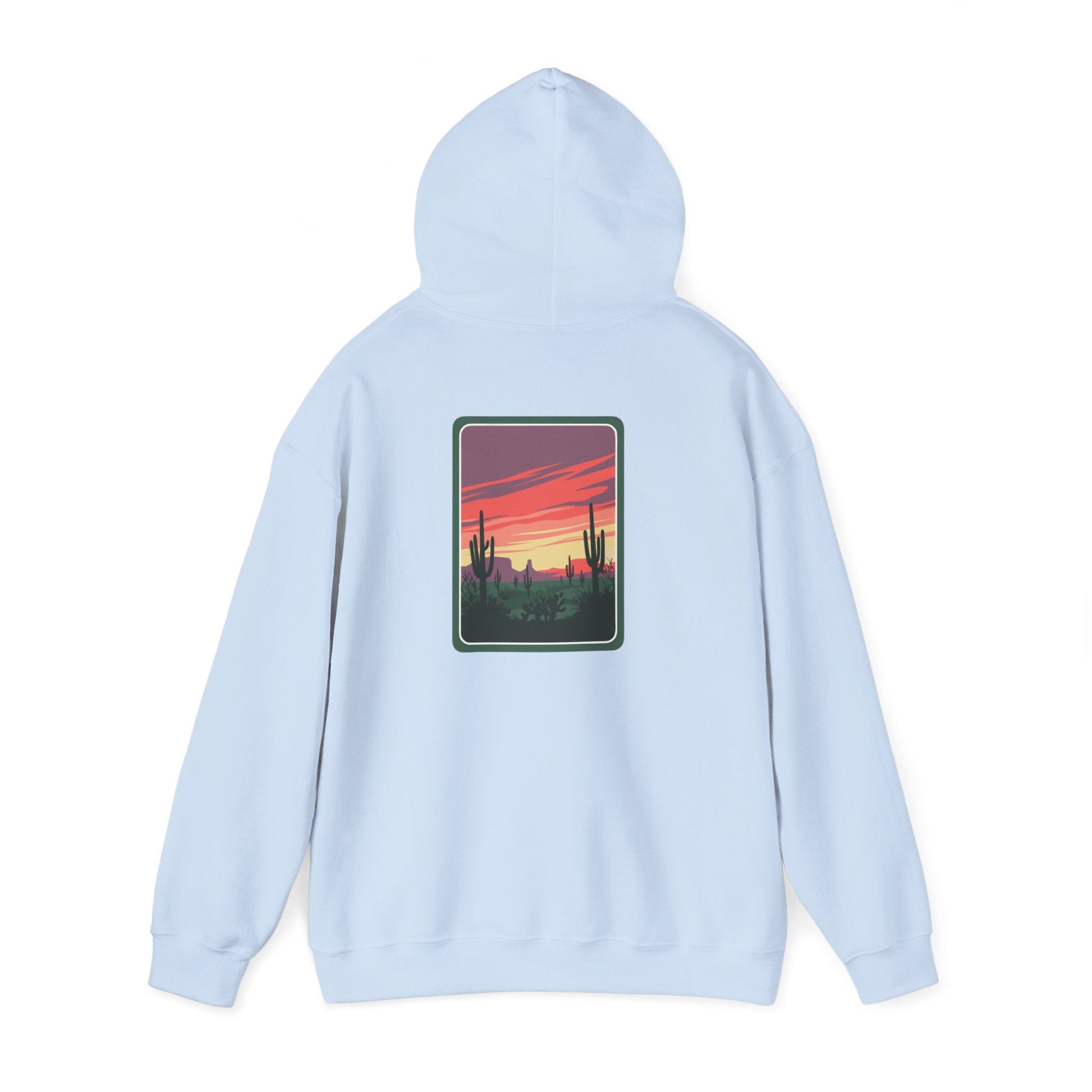 Desert Sunset Hoodie - Cozy Unisex Sweatshirt for Outdoor Lovers, Perfect for Gifts, Travel, Camping, and Relaxation Boho Wear