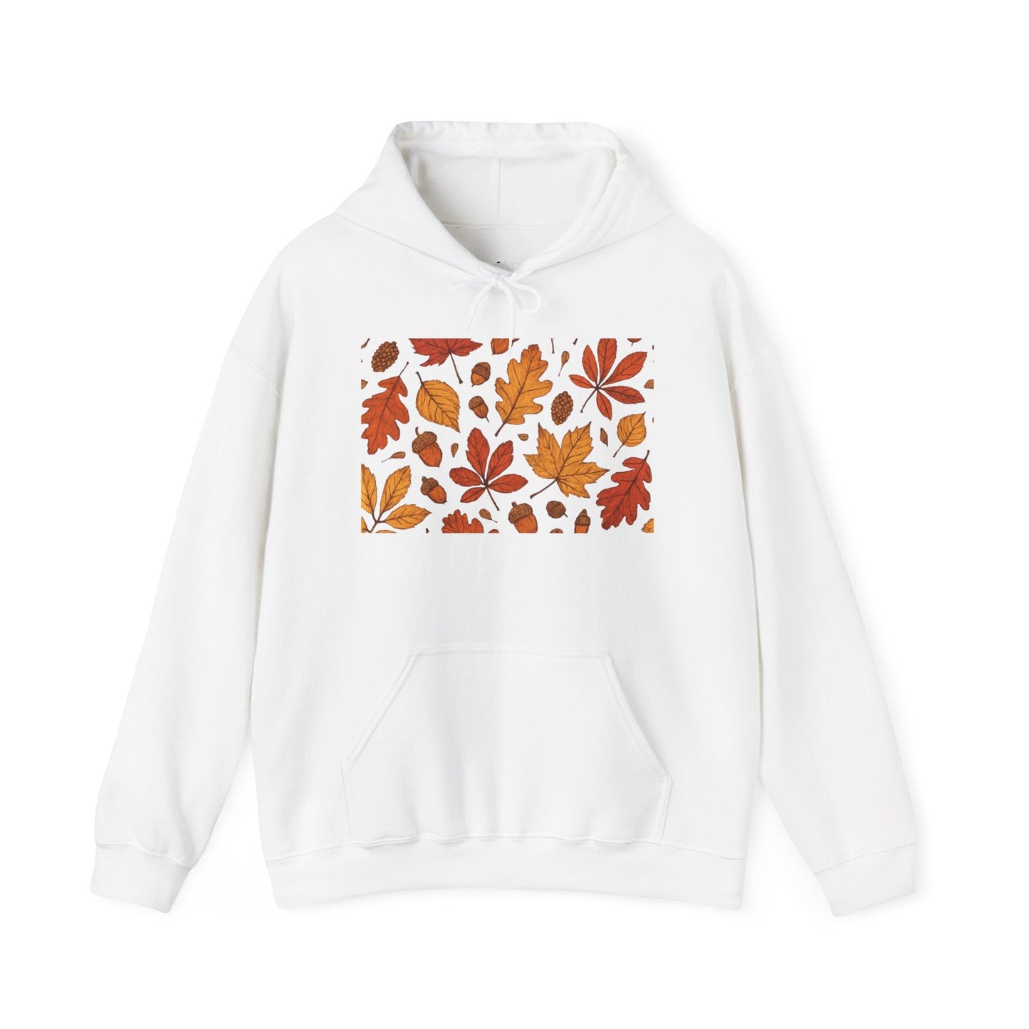 Vintage Autumn Unisex Hoodie Sweatshirt - Pattern Design Boho Wear