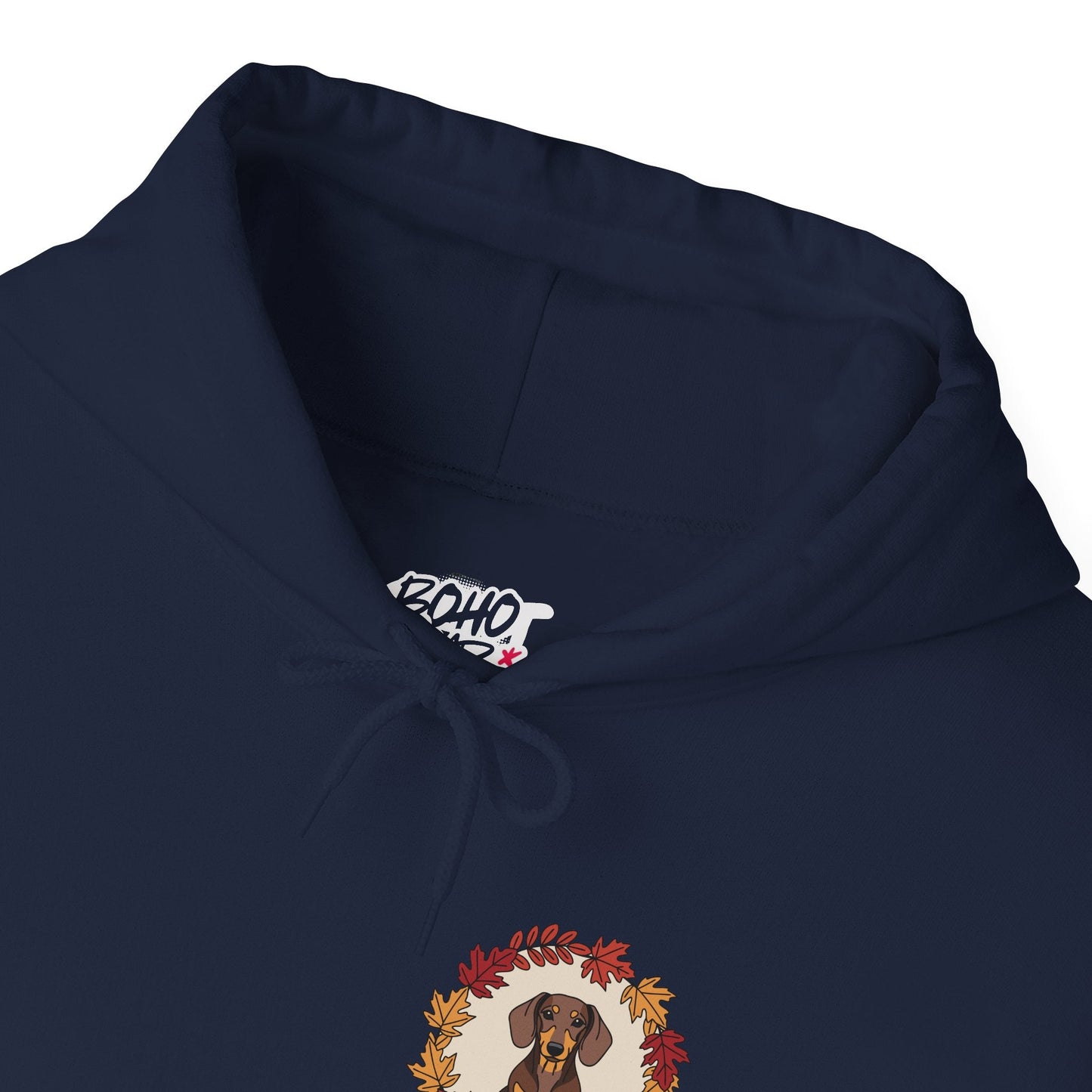 Dog Lover's Autumn Hoodie, Cozy Fall Sweatshirt, Pet Parent Gift, Seasonal Fashion, Unisex Pullover for Dog Owners Printify