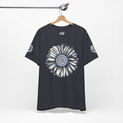 Boho Blue Mandala Tee Boho Wear