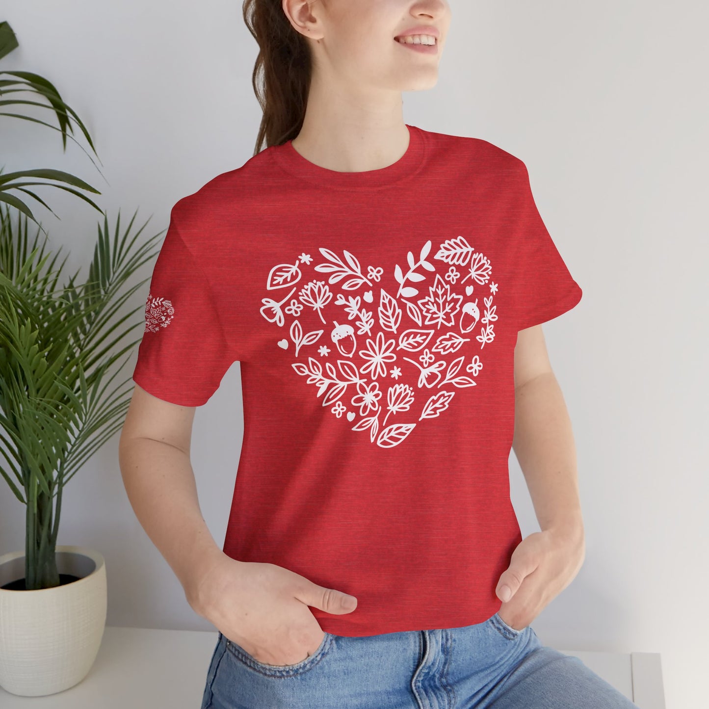 Floral Heart Tee