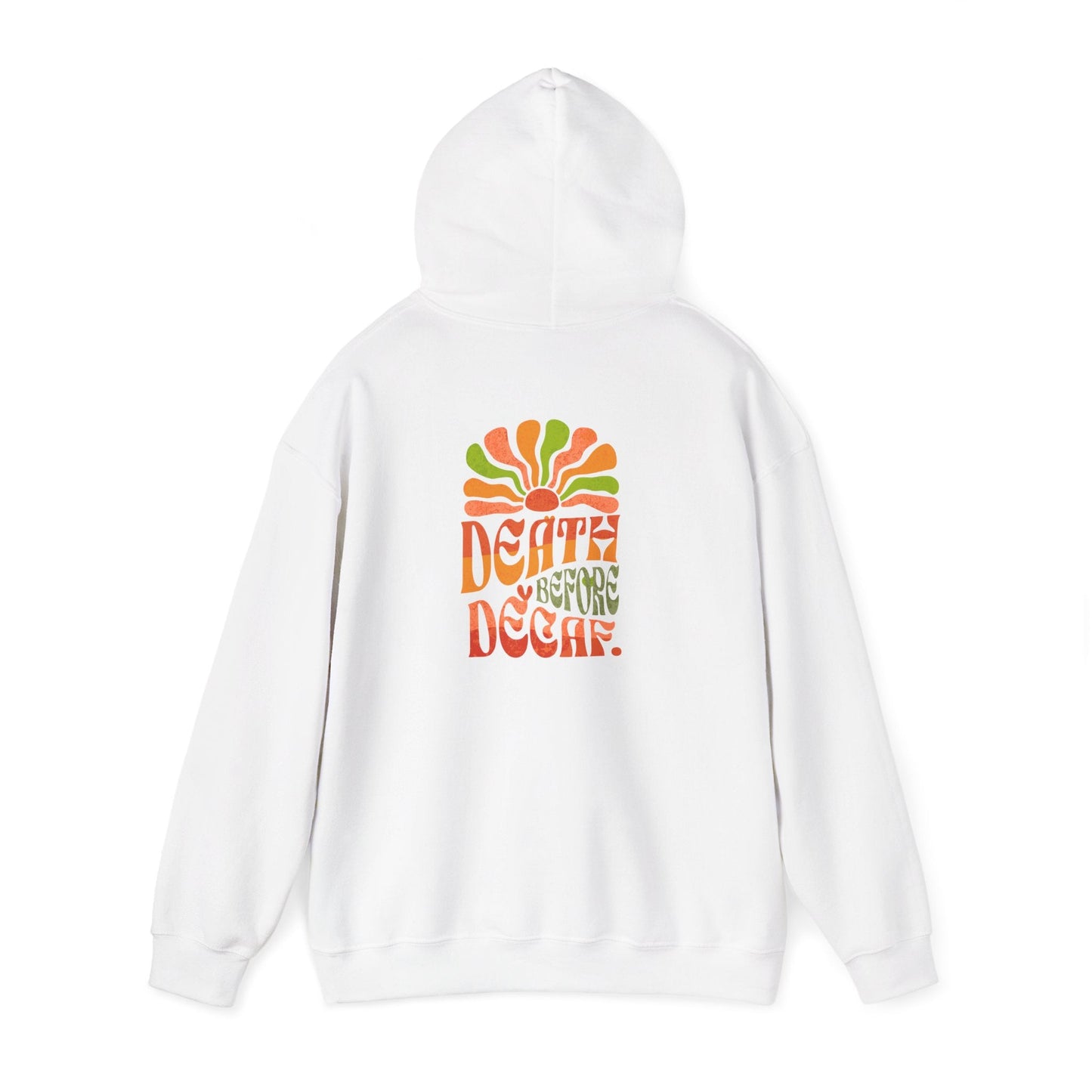 Colorful Retro Hoodie - Perfect for Cozy Days and Celebrations Printify