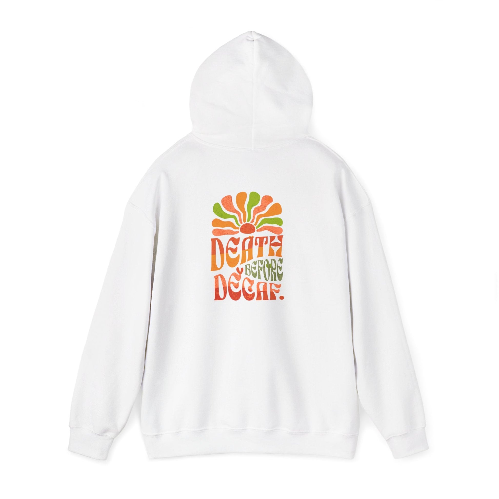 Colorful Retro Hoodie - Perfect for Cozy Days and Celebrations Printify