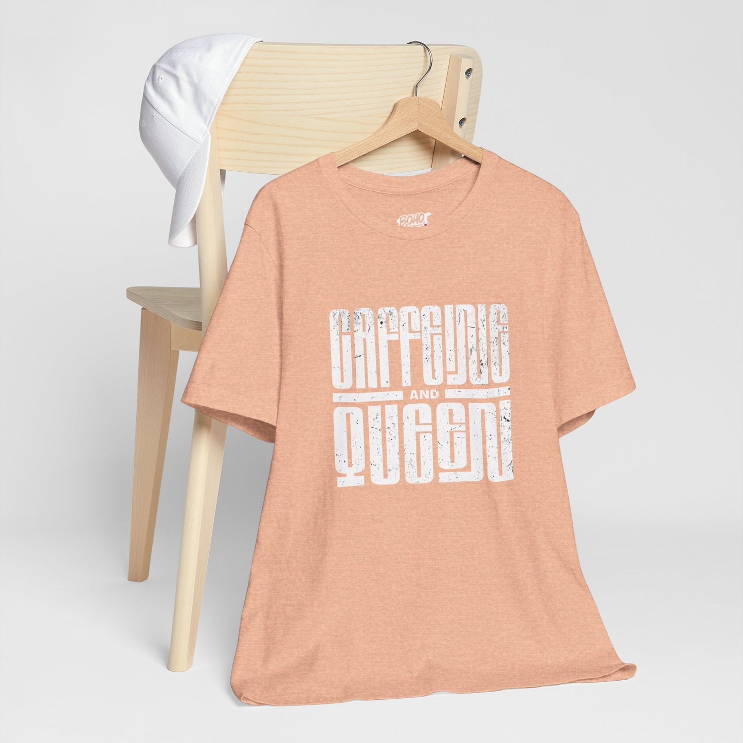 T-Shirt for Coffee Lovers - Caffeine Queen Design Printify