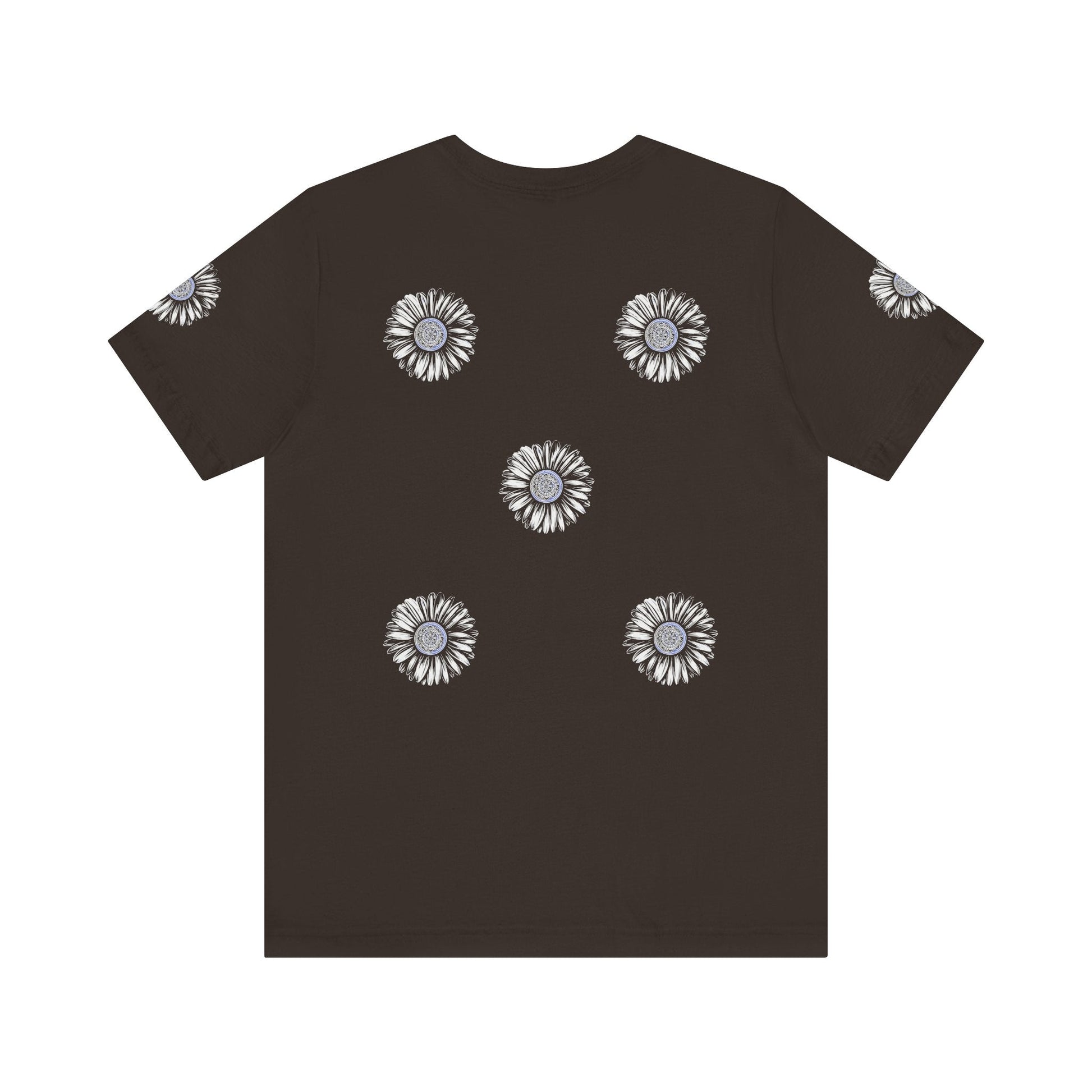 Boho Blue Mandala Tee Printify