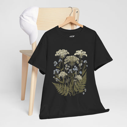 Botanical Art Unisex Heavy Cotton Tee Printify