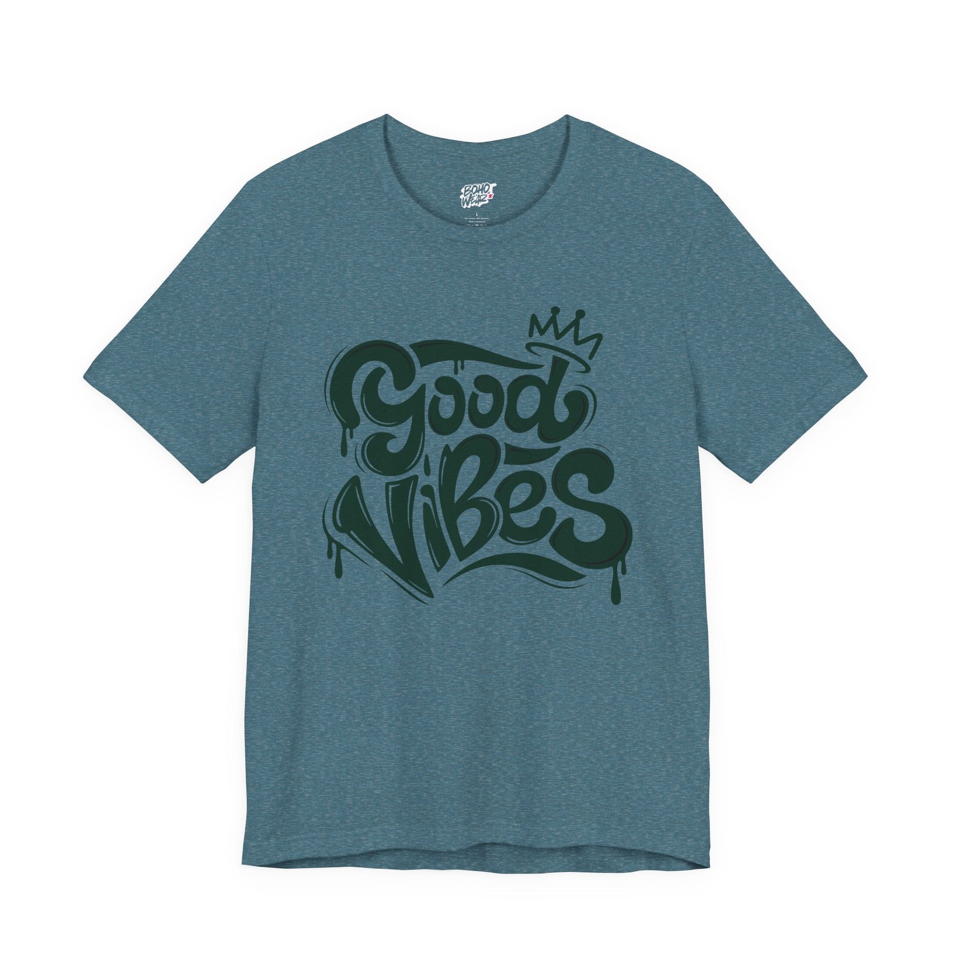 Good Vibes Unisex Jersey Tee Printify