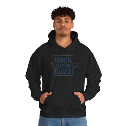 Hooded Sweatshirt - 'back to the buzz' Design Printify