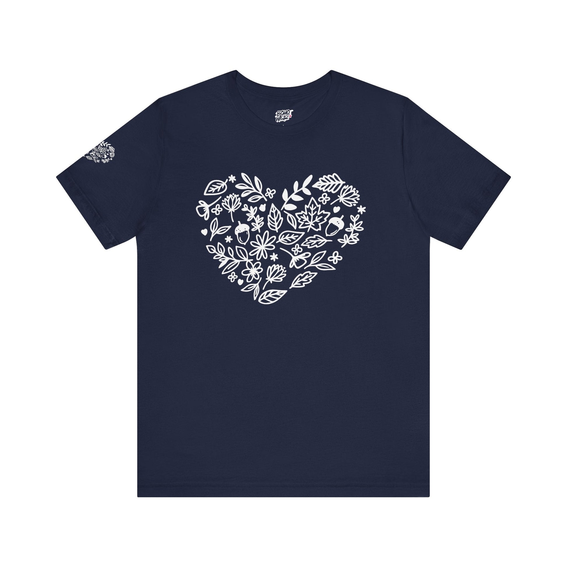 Floral Heart Tee Printify
