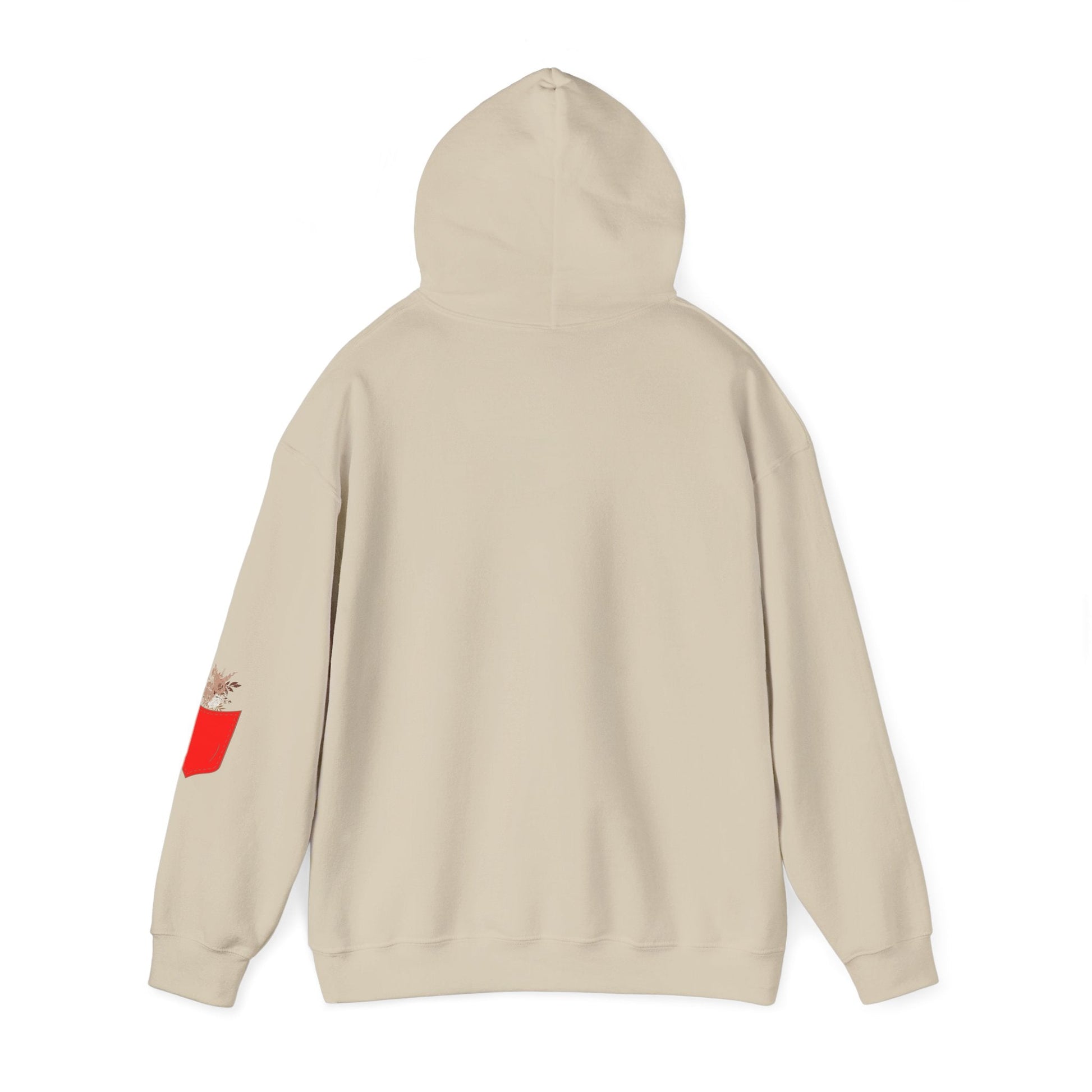 Funny Botanic Autumn Unisex Hoodie Sweatshirt with Pocket Flowers Printify