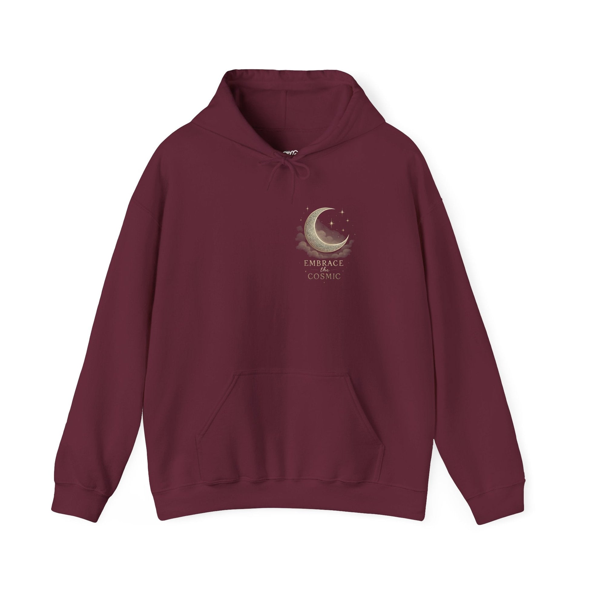 Space Embrace Hoodie Sweatshirt Printify