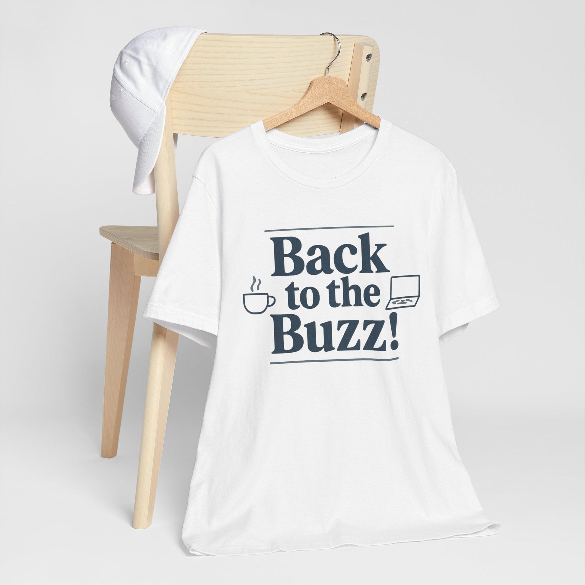 T-Shirt - 'Back to the Buzz' Unisex Jersey Short Sleeve Tee Printify
