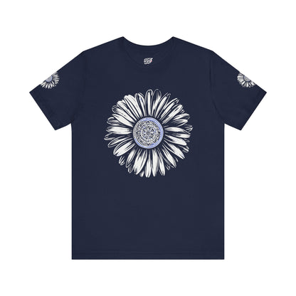 Boho Blue Mandala Tee Printify