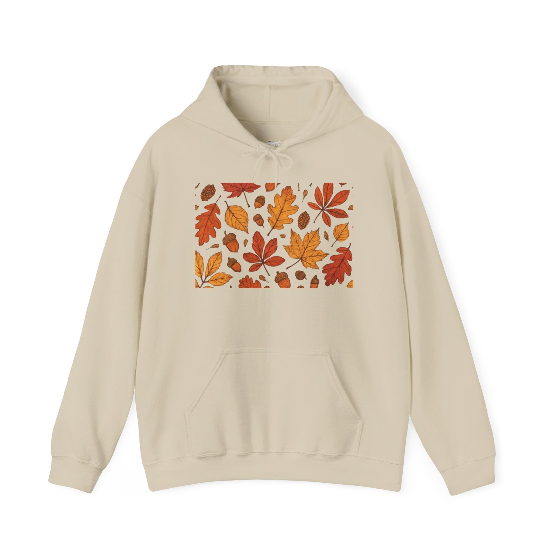 Vintage Autumn Unisex Hoodie Sweatshirt - Pattern Design Printify