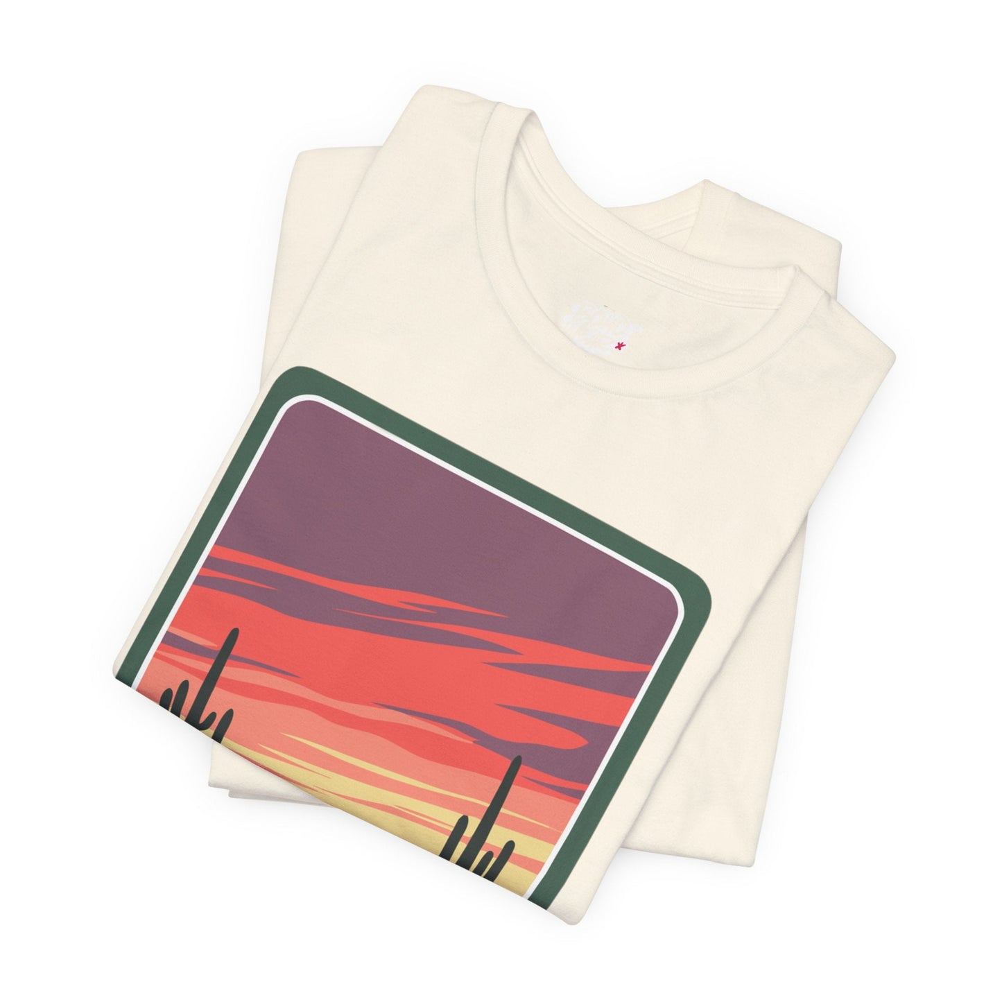 Desert Sunset Tee | Boho Style, Unisex Short Sleeve Shirt, Nature Lover Gift, Adventure Apparel, Outdoor Exploration Clothing Printify