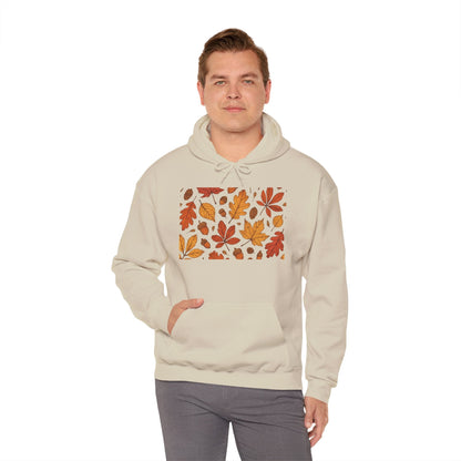 Vintage Autumn Unisex Hoodie Sweatshirt - Pattern Design Boho Wear