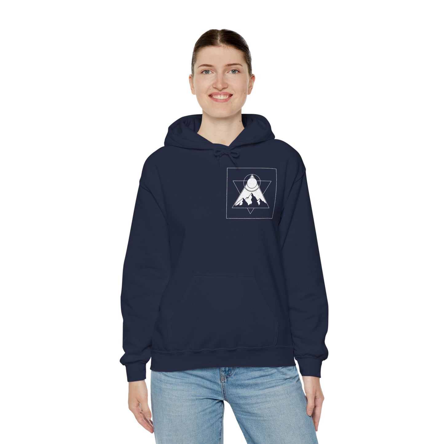 Mountain Adventure Hooded Sweatshirt Printify