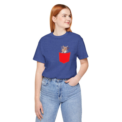 Pocket and Dry Flowers Tee Printify