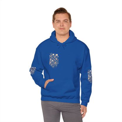 Hooded Sweatshirt - Wildflower Harmony Printify