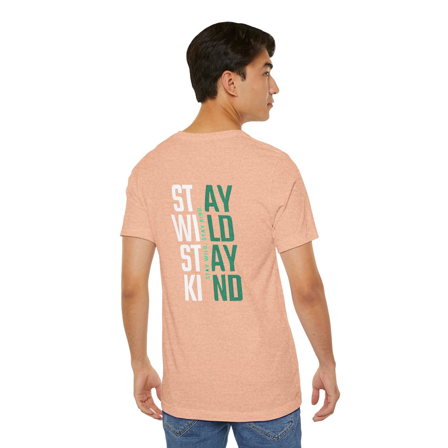 Short Sleeve Tee Stay Wild, Stay Kind Printify