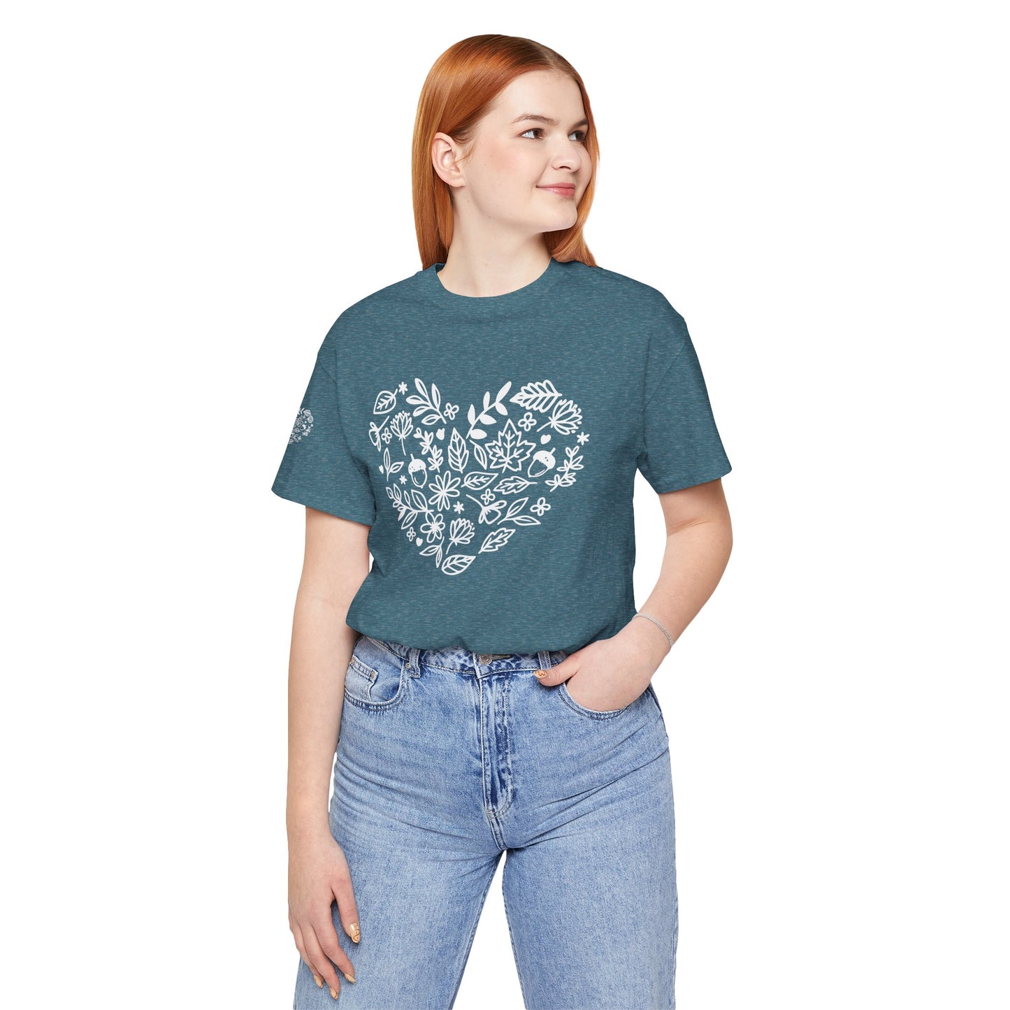 Floral Heart Tee