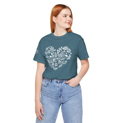 Floral Heart Tee