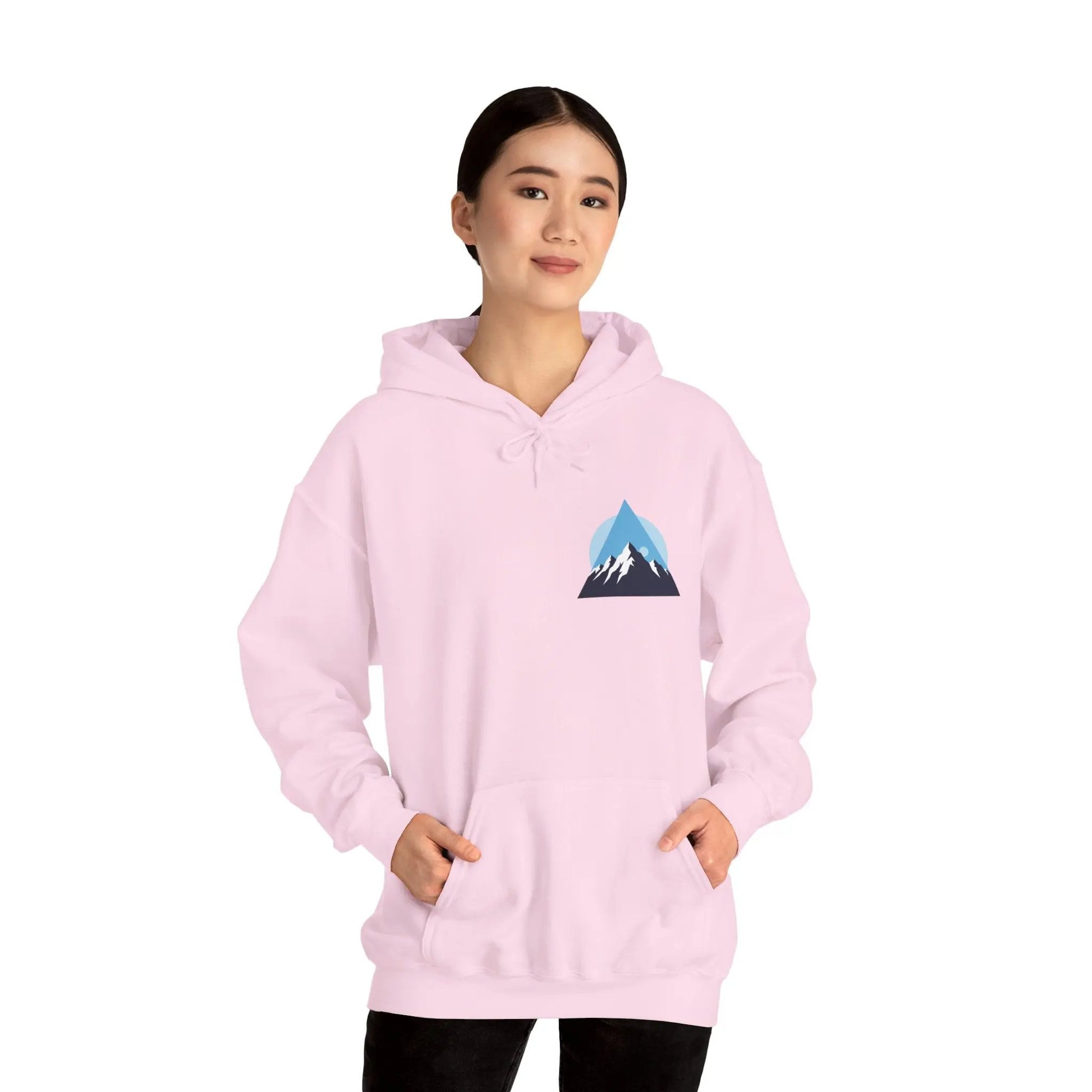Mountain Adventure Unisex Hooded Sweatshirt - Cozy Gift for Nature Lovers, Casual Wear, Outdoor Fun, Hiking, Travel Printify