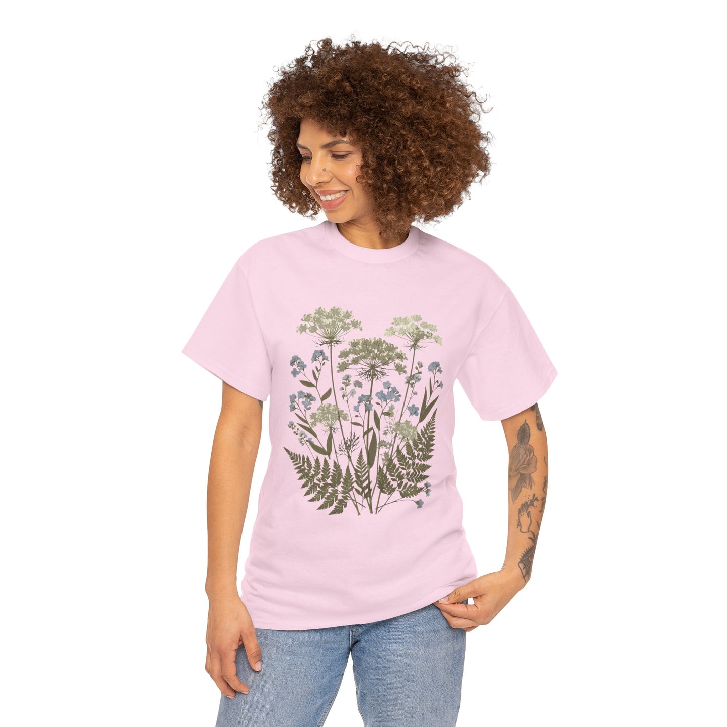 Botanical Art Unisex Heavy Cotton Tee