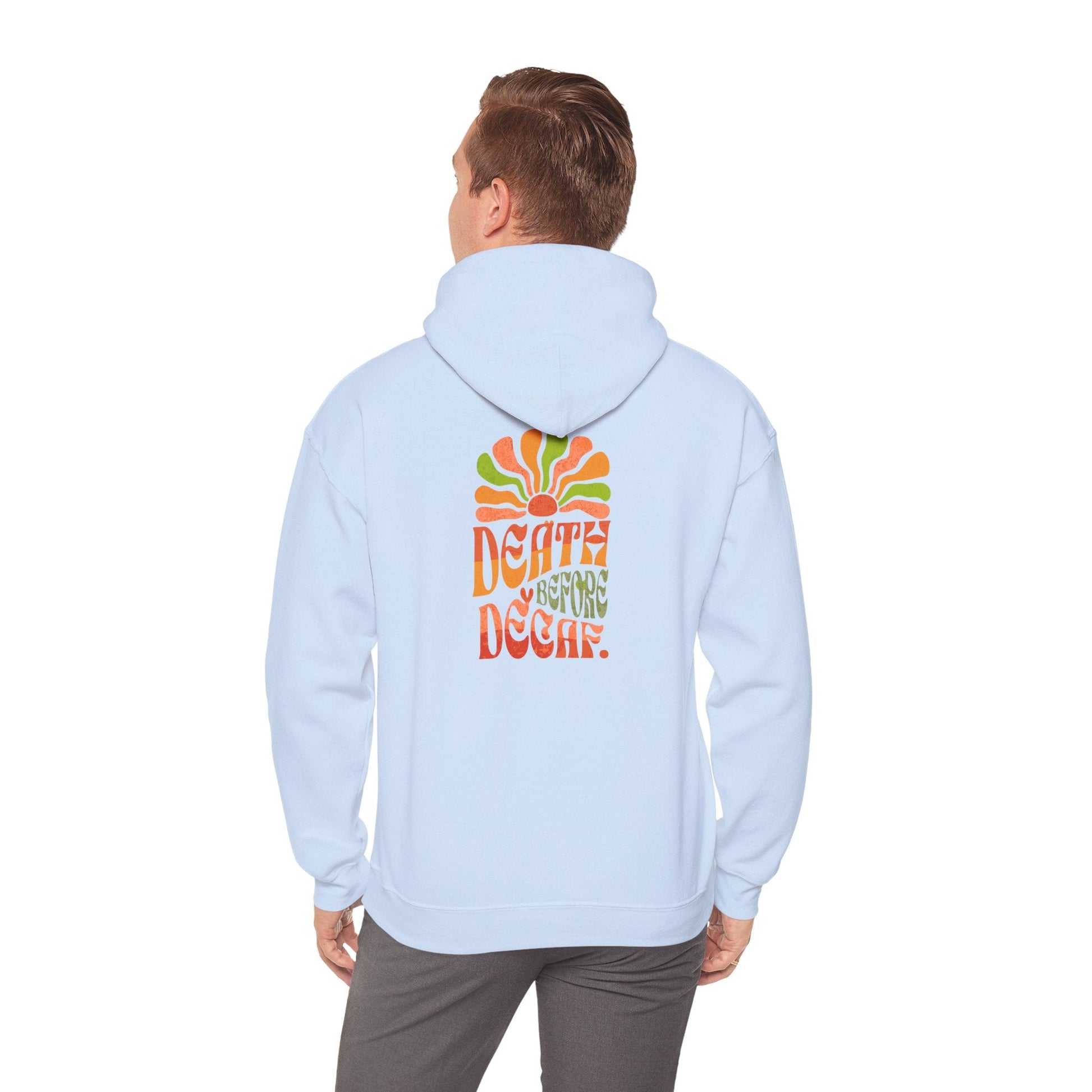 Colorful Retro Hoodie - Perfect for Cozy Days and Celebrations Printify