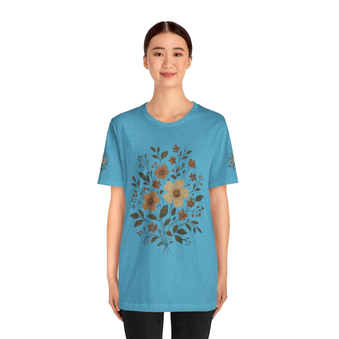 Boho Floral Tee Boho Wear