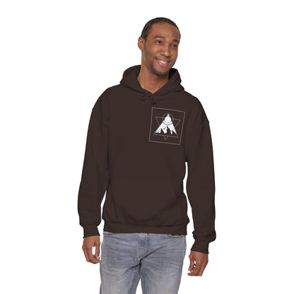 Mountain Adventure Hooded Sweatshirt Printify