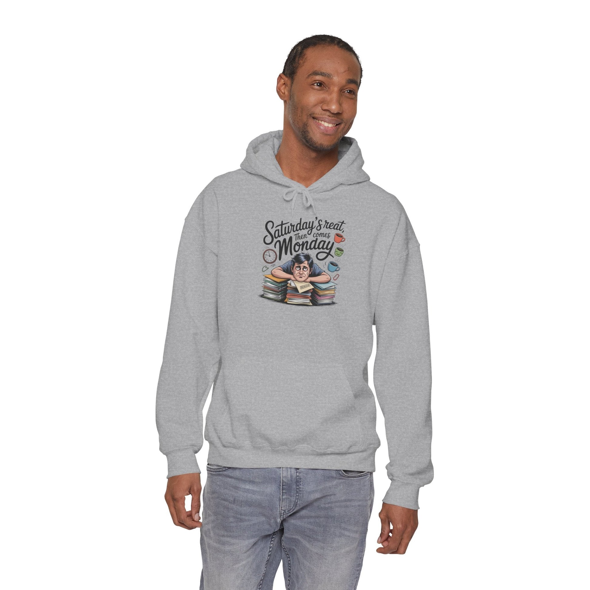 Funny Saturday's Relax Then Comes Monday Hoodie Boho Wear