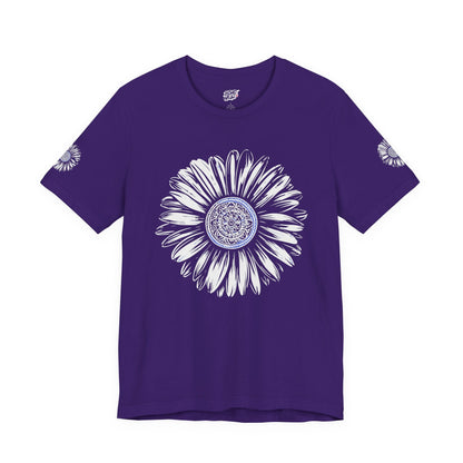 Boho Blue Mandala Tee Boho Wear