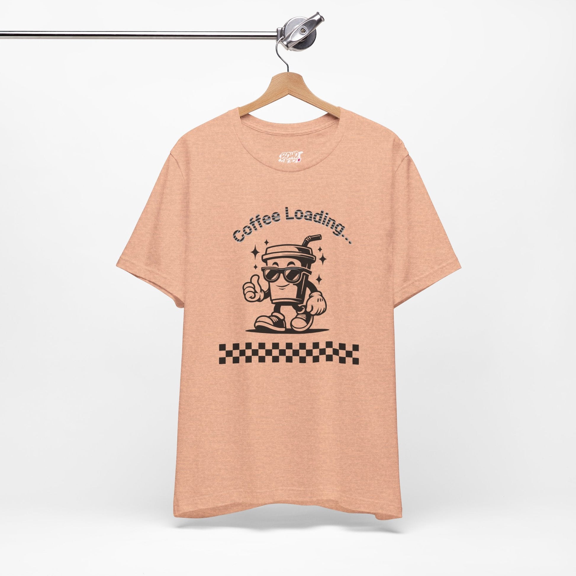 Coffee Loading Retro Tee Boho Wear