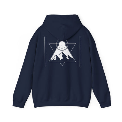 Mountain Adventure Hooded Sweatshirt Printify