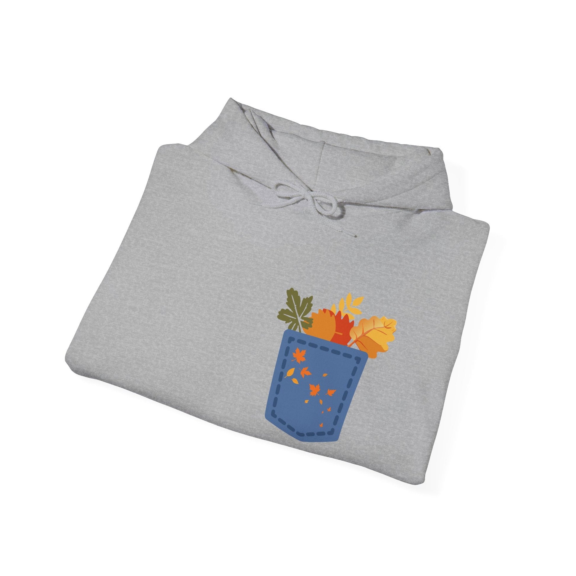 Floral Pocket Hoodie - Cozy Unisex Sweatshirt for Gardening Lovers Boho Wear